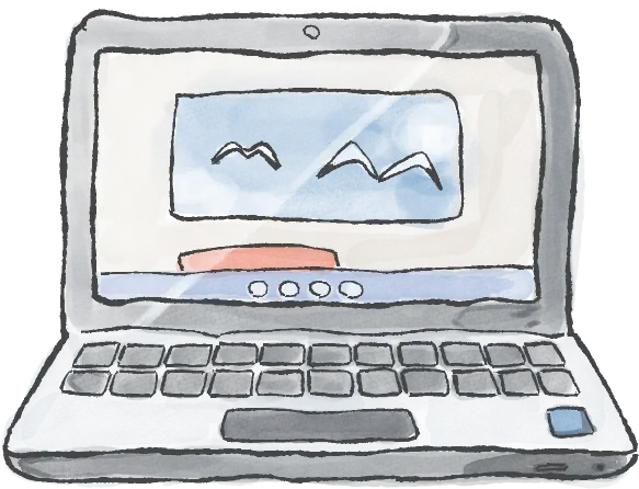 ノートパソコンのアイコン